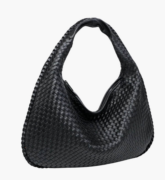 FAVOR Tasche, aus geflochtenem Leder